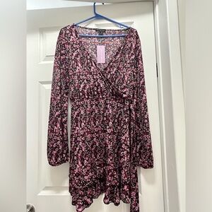 SWS Floral V-Neck Summer Dress